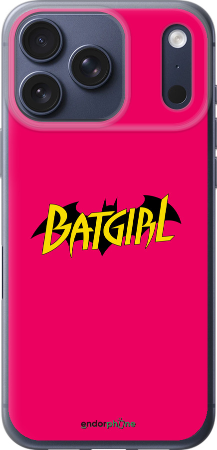 Силиконовый чехол bat girl для Apple iPhone 17 PRO - 4533u-4030 изображение 