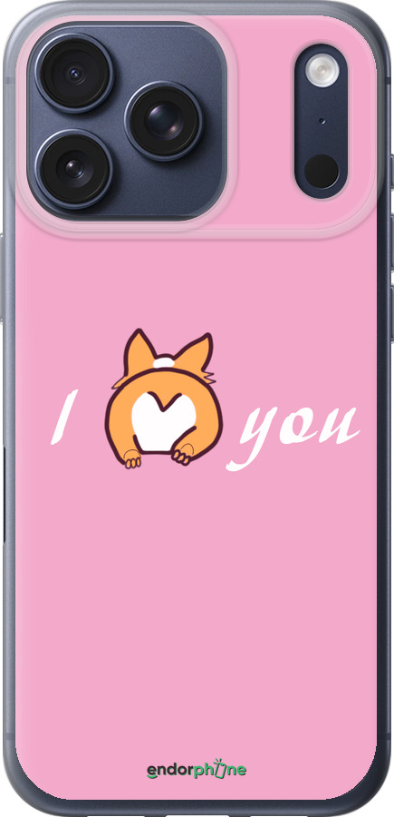 Силиконовый чехол Люблю1 для Apple iPhone 17 PRO - 4587u-4030 изображение 