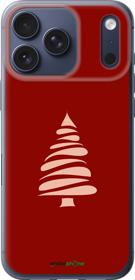 Силиконовый чехол Новогодний 15 для Apple iPhone 17 PRO - 4628u-4030 изображение 