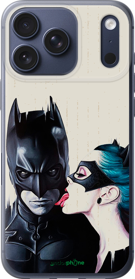 Силиконовый чехол Бэтмен для Apple iPhone 17 PRO - 4678u-4030 изображение 