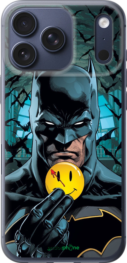 Силиконовый чехол Бэтмен 2 для Apple iPhone 17 PRO - 4679u-4030 изображение 