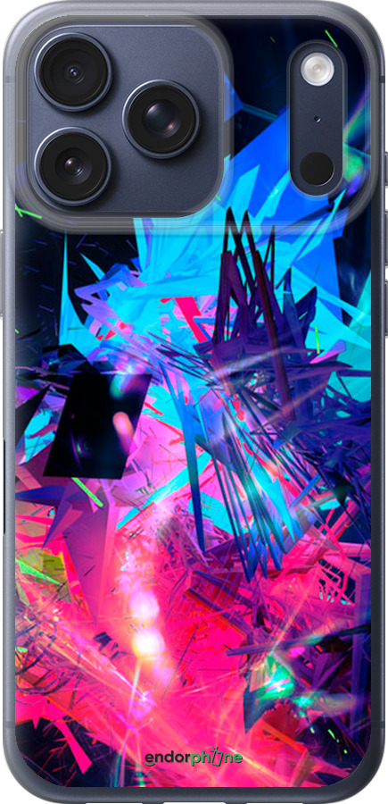 Силиконовый чехол Абстрактный чехол для Apple iPhone 17 PRO - 4681u-4030 изображение 