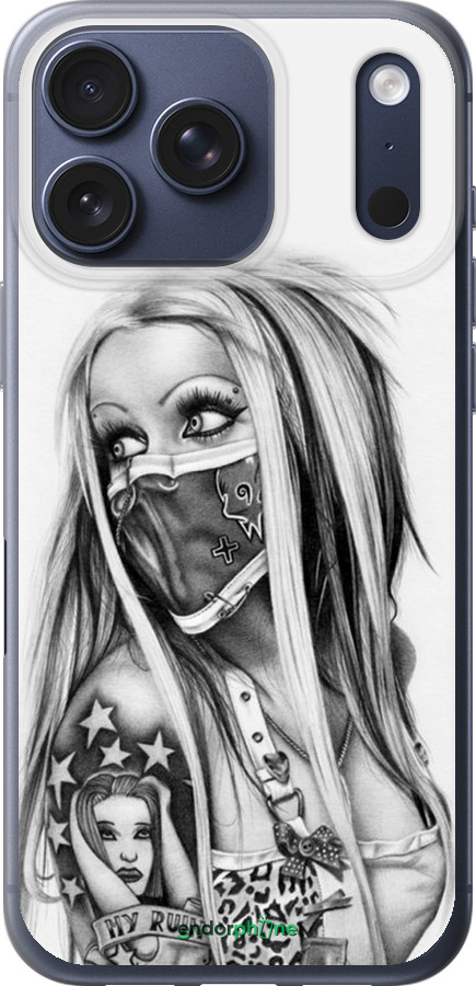 Силиконовый чехол Biohazard  8 для Apple iPhone 17 PRO - 4824u-4030 изображение 