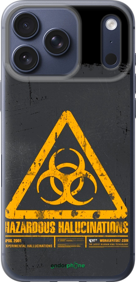 Силиконовый чехол biohazard 28 для Apple iPhone 17 PRO - 4846u-4030 изображение 