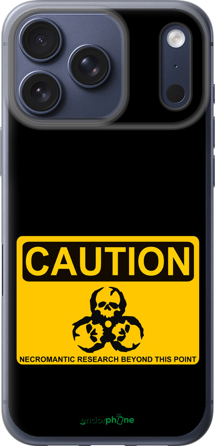 Силиконовый чехол biohazard 36 для Apple iPhone 17 PRO - 4854u-4030 изображение 