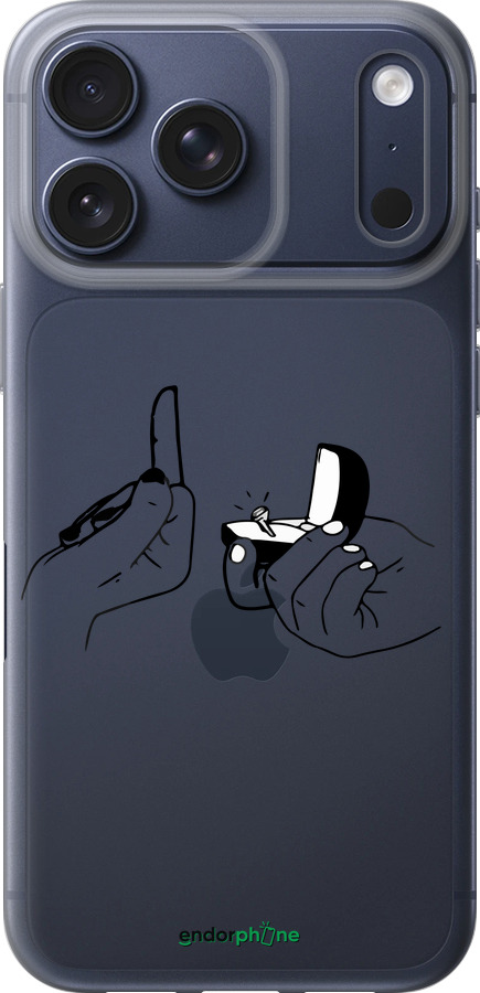 Силіконовий чехол Пропозиція для Apple iPhone 17 PRO - 4898u-4030 изображение 