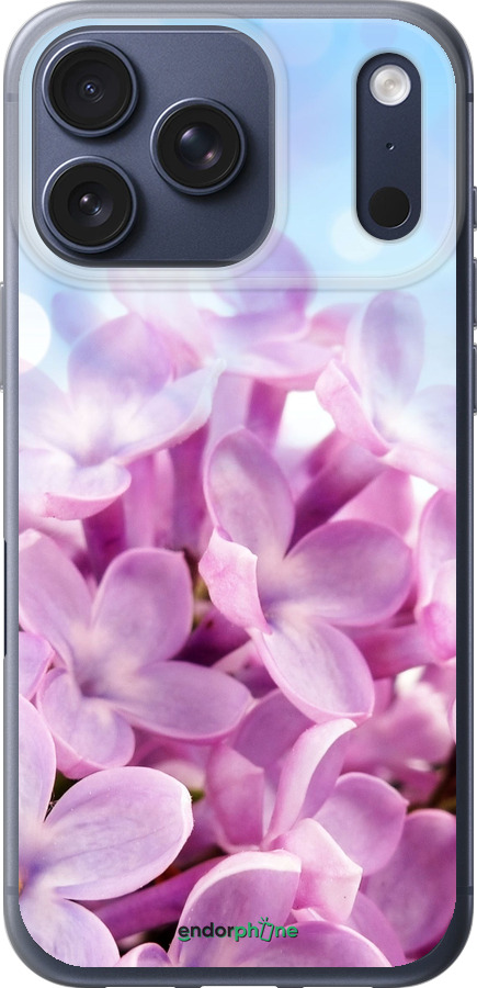 Силіконовий чехол Бузок для Apple iPhone 17 PRO - 527u-4030 изображение 