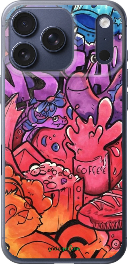 Силиконовый чехол № 5391 для Apple iPhone 17 PRO - 5391u-4030 изображение 