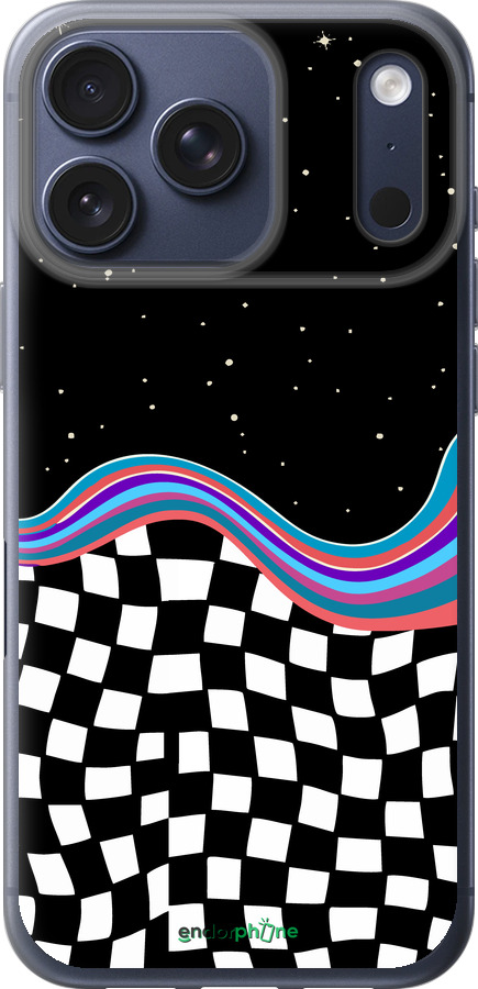 Силиконовый чехол Абстрактный космос для Apple iPhone 17 PRO - 5512u-4030 изображение 