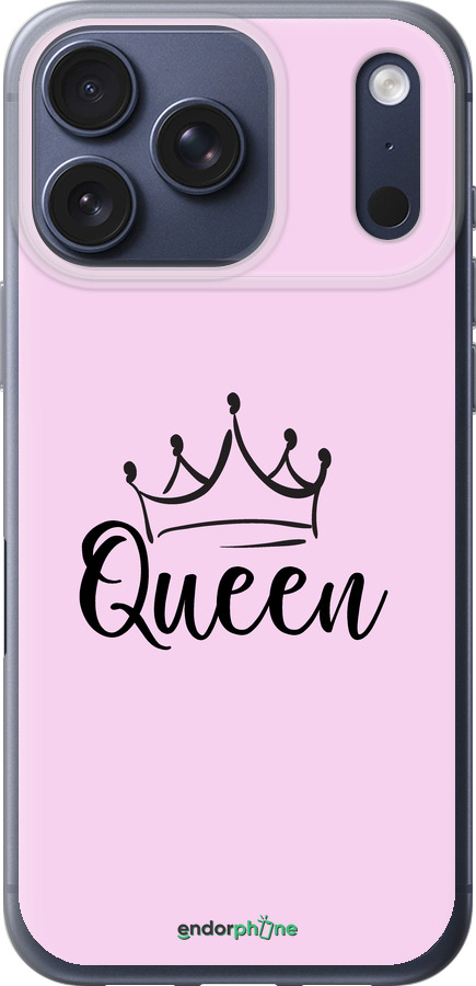 Силиконовый чехол Queen & King для неё для Apple iPhone 17 PRO - 5520u-4030 изображение 