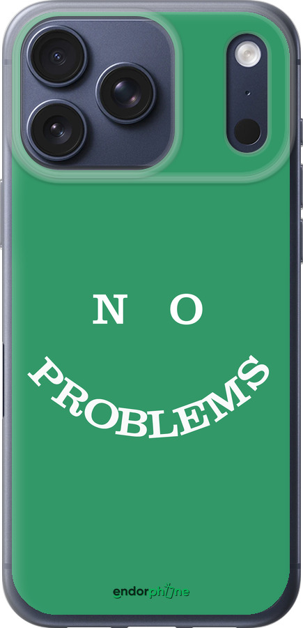 Силиконовый чехол No Problems для Apple iPhone 17 PRO - 5573u-4030 изображение 