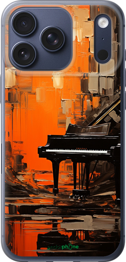 Силиконовый чехол Чехол для телефона Оранжевый Рояль для Apple iPhone 17 PRO - 5937u-4030 изображение 