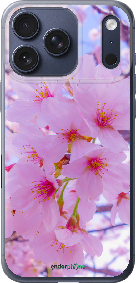 Силиконовый чехол Сакура для Apple iPhone 17 PRO - 6029u-4030 изображение 