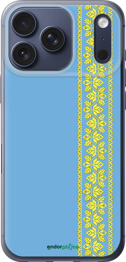 Силиконовый чехол Вышиванка 33 для Apple iPhone 17 PRO - 602u-4030 изображение 