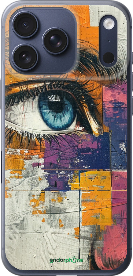 Силиконовый чехол Цветная фреска для Apple iPhone 17 PRO - 6032u-4030 изображение 