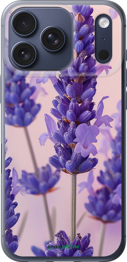 Силіконовий чехол Лаванда для Apple iPhone 17 PRO - 6037u-4030 изображение 