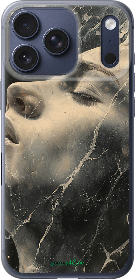 Силиконовый чехол Мраморная женщина для Apple iPhone 17 PRO - 6040u-4030 изображение 