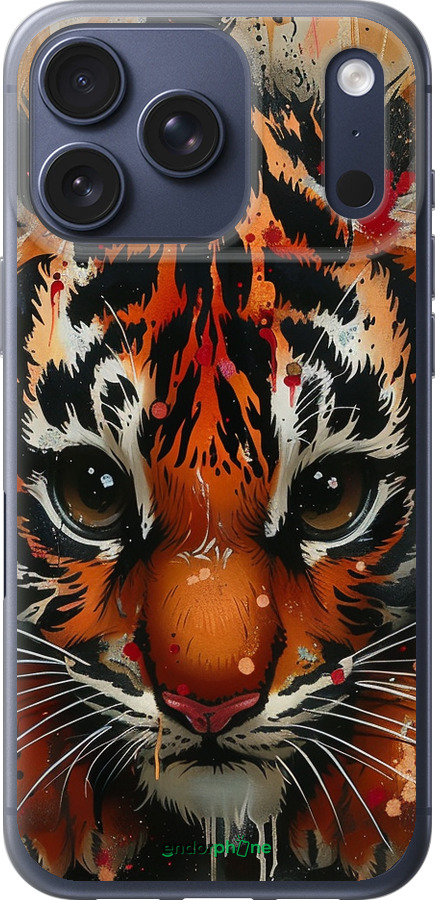 Силіконовий чехол Mini tiger для Apple iPhone 17 PRO - 6052u-4030 изображение 