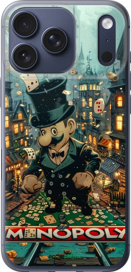 Силиконовый чехол Сказочный Monopoly для Apple iPhone 17 PRO - 6086u-4030 изображение 