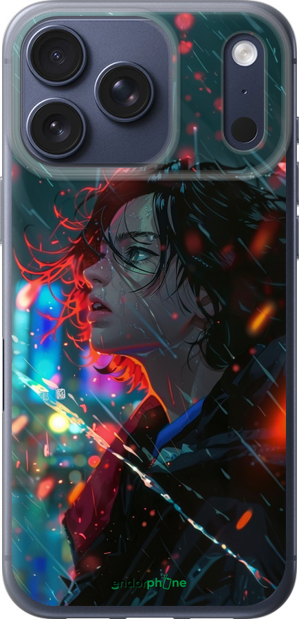 Силиконовый чехол Ночные огни для Apple iPhone 17 PRO - 6096u-4030 изображение 