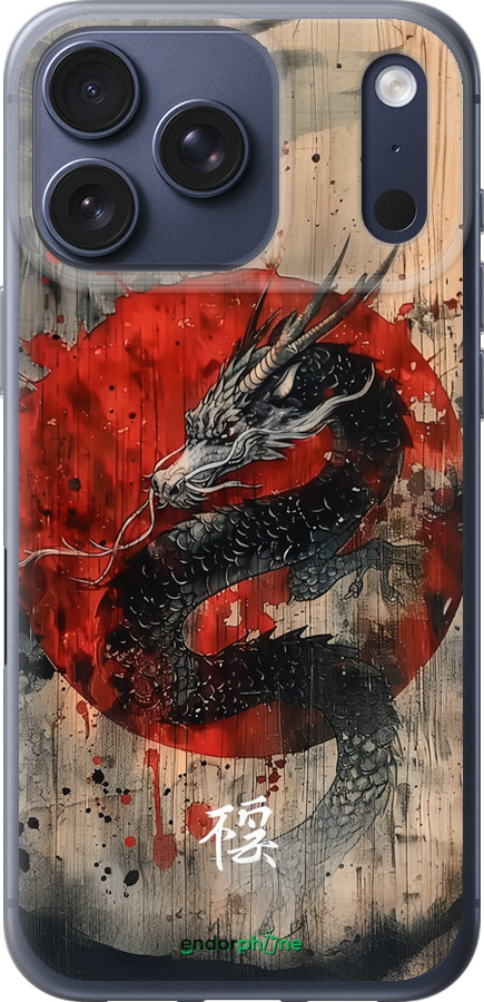 Силіконовий чехол Східний дух для Apple iPhone 17 PRO - 6100u-4030 изображение 