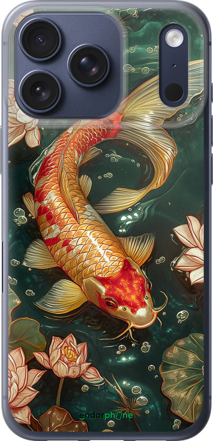 Силиконовый чехол Мелодия Лотоса для Apple iPhone 17 PRO - 6106u-4030 изображение 