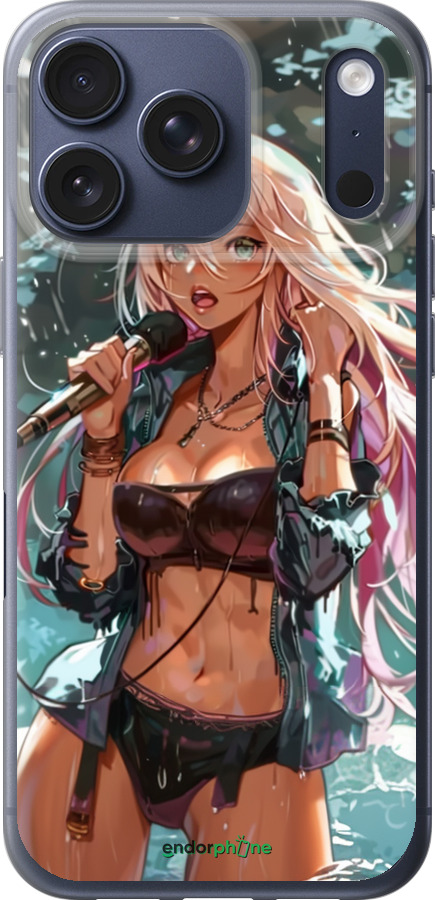 Силиконовый чехол Аниме-звезда под водопадом для Apple iPhone 17 PRO - 6121u-4030 изображение 