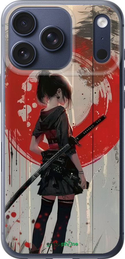 Силиконовый чехол Сумерки воина: Танец с катаной для Apple iPhone 17 PRO - 6123u-4030 изображение 