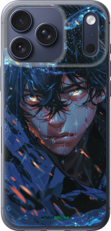 Силиконовый чехол Satoru Gojou для Apple iPhone 17 PRO - 6128u-4030 изображение 