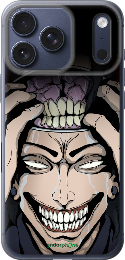 Силиконовый чехол Магическая Битва Kenjaku для Apple iPhone 17 PRO - 6151u-4030 изображение 