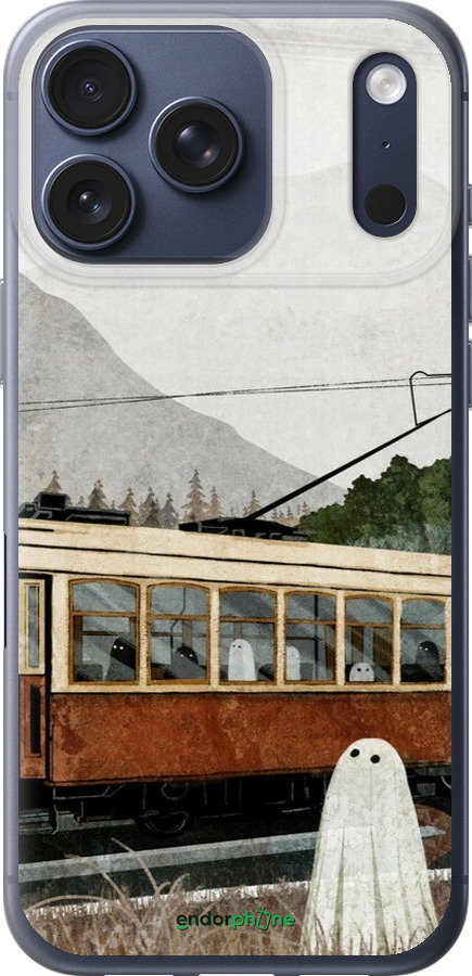 Силиконовый чехол Призрак 2 для Apple iPhone 17 PRO - 6247u-4030 изображение 