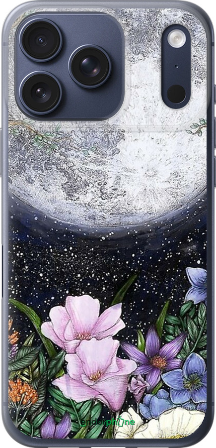 Силиконовый чехол Полночь в саду для Apple iPhone 17 PRO - 6259u-4030 изображение 