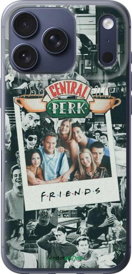 Силіконовий чехол Друзі для Apple iPhone 17 PRO - 6276u-4030 изображение 