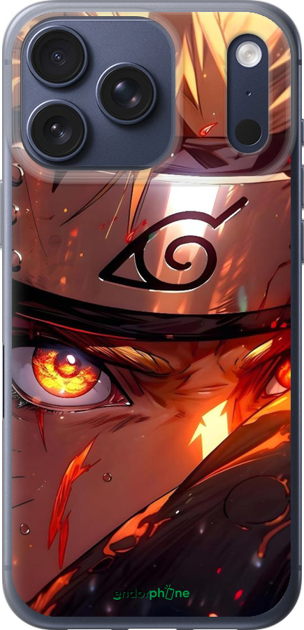 Силиконовый чехол Наруто для Apple iPhone 17 PRO - 6277u-4030 изображение 