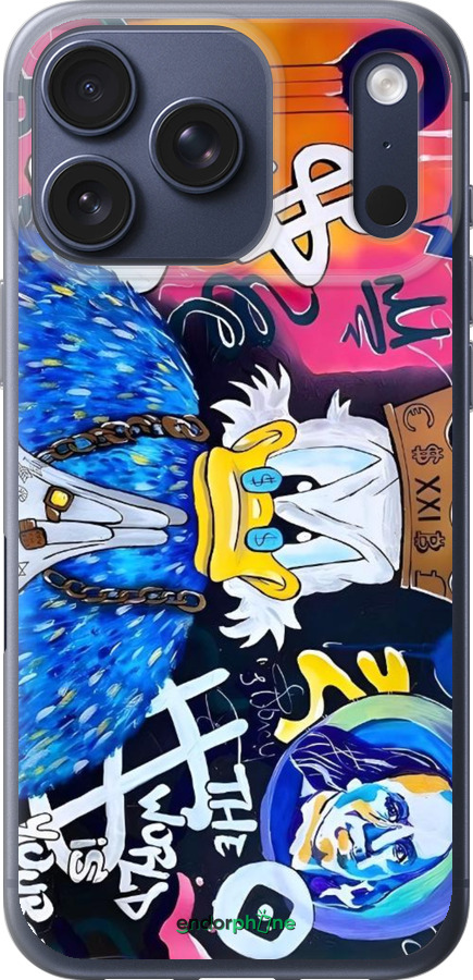 Силиконовый чехол Скрудж 2 для Apple iPhone 17 PRO - 6285u-4030 изображение 