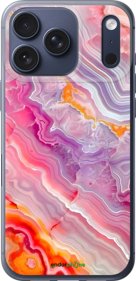 Силіконовий чехол Мрамор 2 для Apple iPhone 17 PRO - 6307u-4030 изображение 