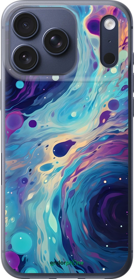 Силиконовый чехол Арт акварель для Apple iPhone 17 PRO - 6329u-4030 изображение 