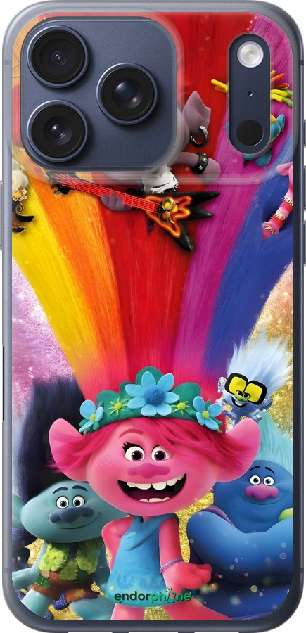 Силиконовый чехол Троли для Apple iPhone 17 PRO - 6343u-4030 изображение 