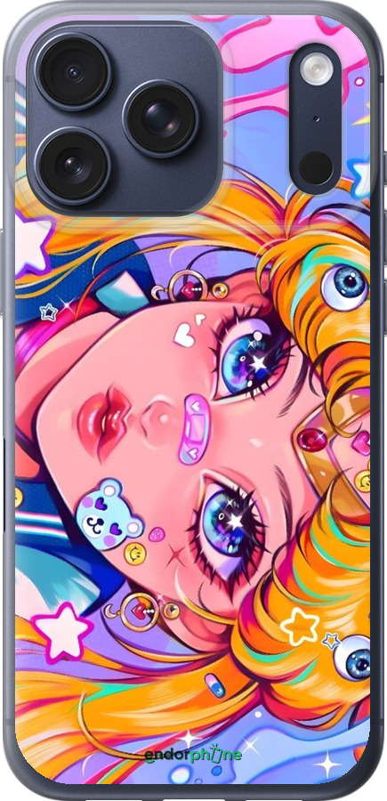 Силиконовый чехол Сейлор Мун 4 для Apple iPhone 17 PRO - 6353u-4030 изображение 