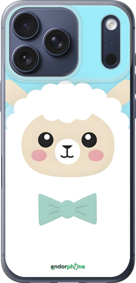 Силіконовий чехол Милий баранчик для Apple iPhone 17 PRO - 6355u-4030 изображение 