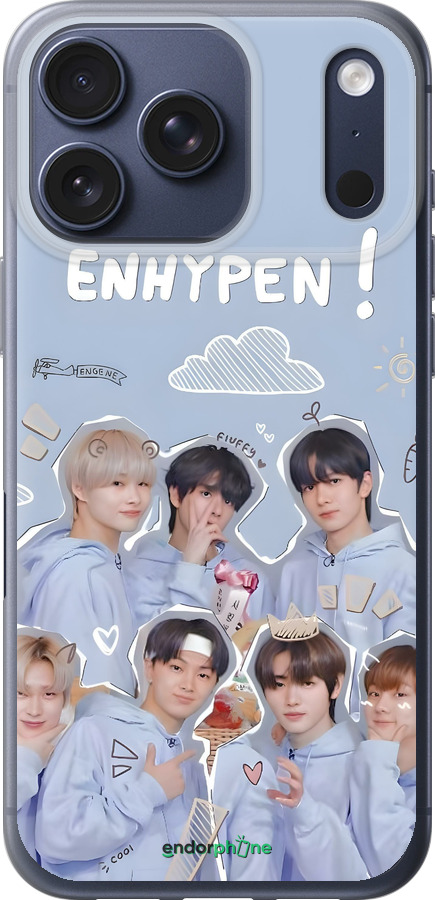 Силиконовый чехол Энхайпен для Apple iPhone 17 PRO - 6362u-4030 изображение 