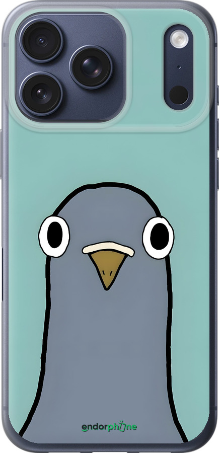 Силиконовый чехол Голубь для Apple iPhone 17 PRO - 6388u-4030 изображение 