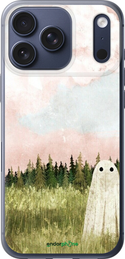 Силиконовый чехол Привидение для Apple iPhone 17 PRO - 6401u-4030 изображение 