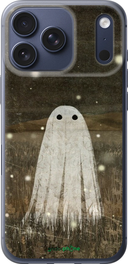 Силиконовый чехол Привидение и светлячки для Apple iPhone 17 PRO - 6406u-4030 изображение 