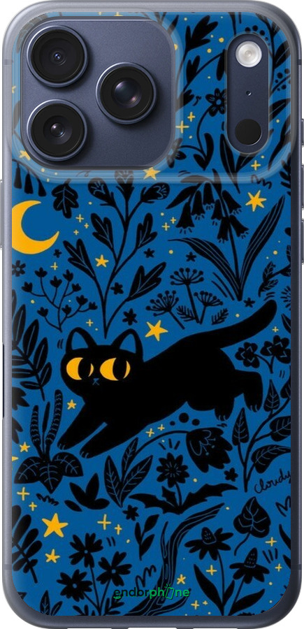 Силиконовый чехол Летняя ночь для Apple iPhone 17 PRO - 6472u-4030 изображение 