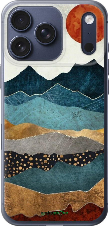 Силиконовый чехол Янтарный закат для Apple iPhone 17 PRO - 6475u-4030 изображение 