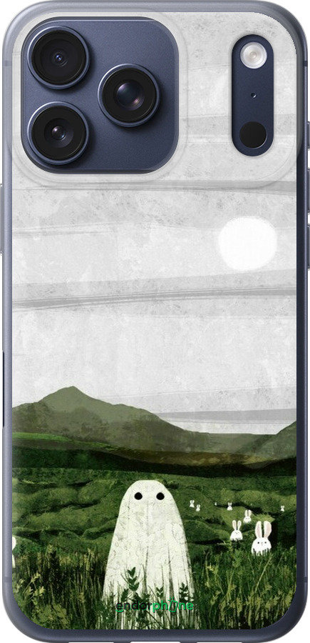 Силиконовый чехол Привидение для Apple iPhone 17 PRO - 6492u-4030 изображение 