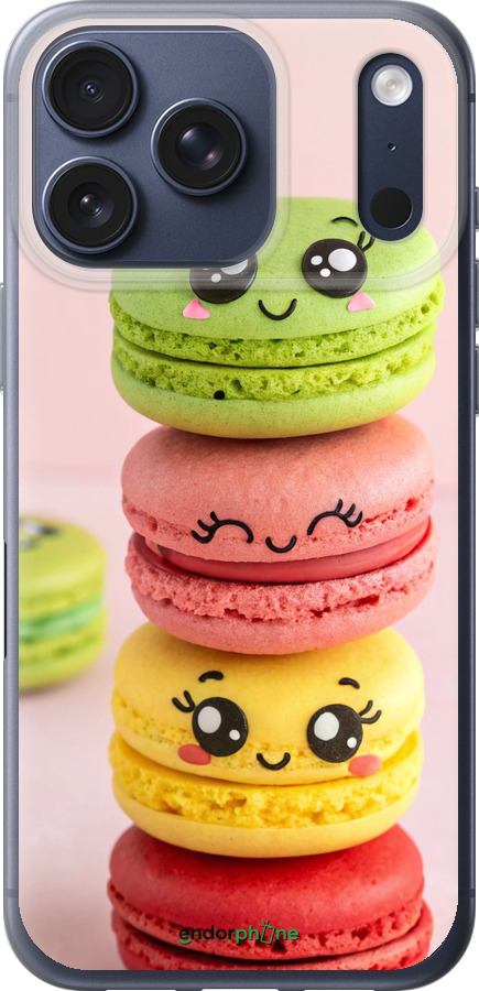 Силиконовый чехол Печенье для Apple iPhone 17 PRO - 6693u-4030 изображение 