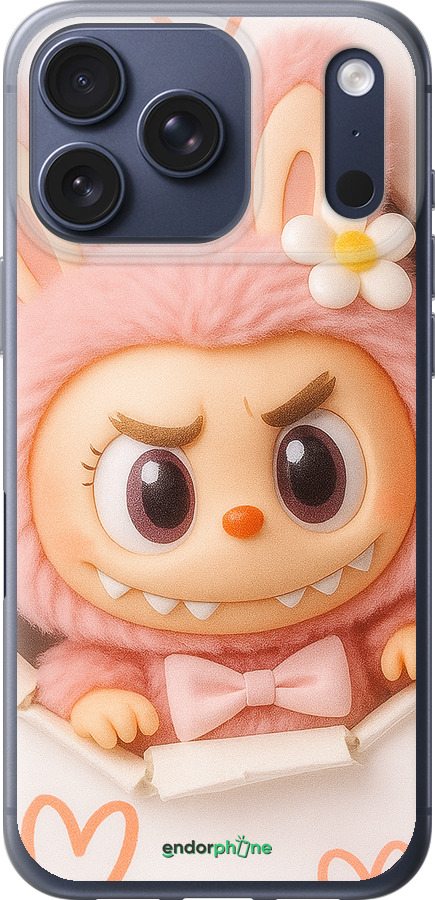 Силиконовый чехол Лабубу 2 для Apple iPhone 17 PRO - 6710u-4030 изображение 