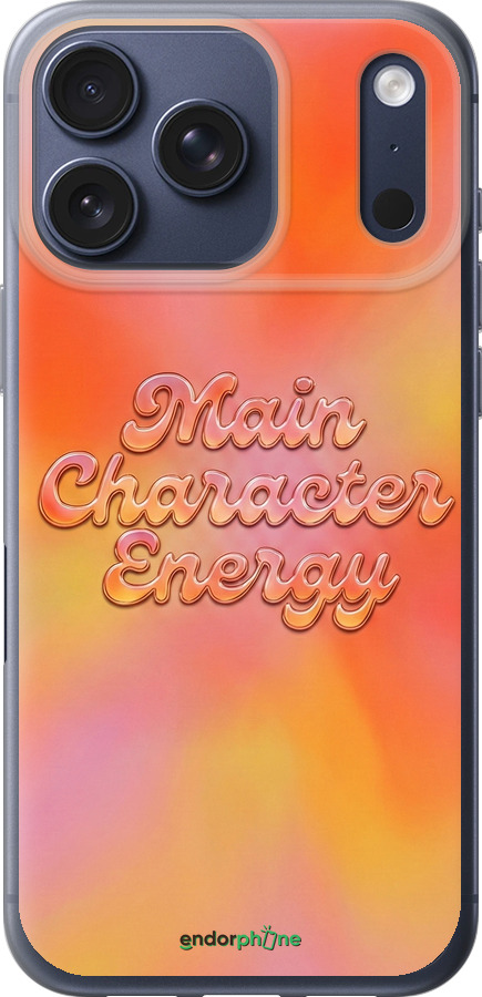 Силиконовый чехол Aura Gradient Main Character Energy Aesthetic Y2K для Apple iPhone 17 PRO - 6783u-4030 изображение 